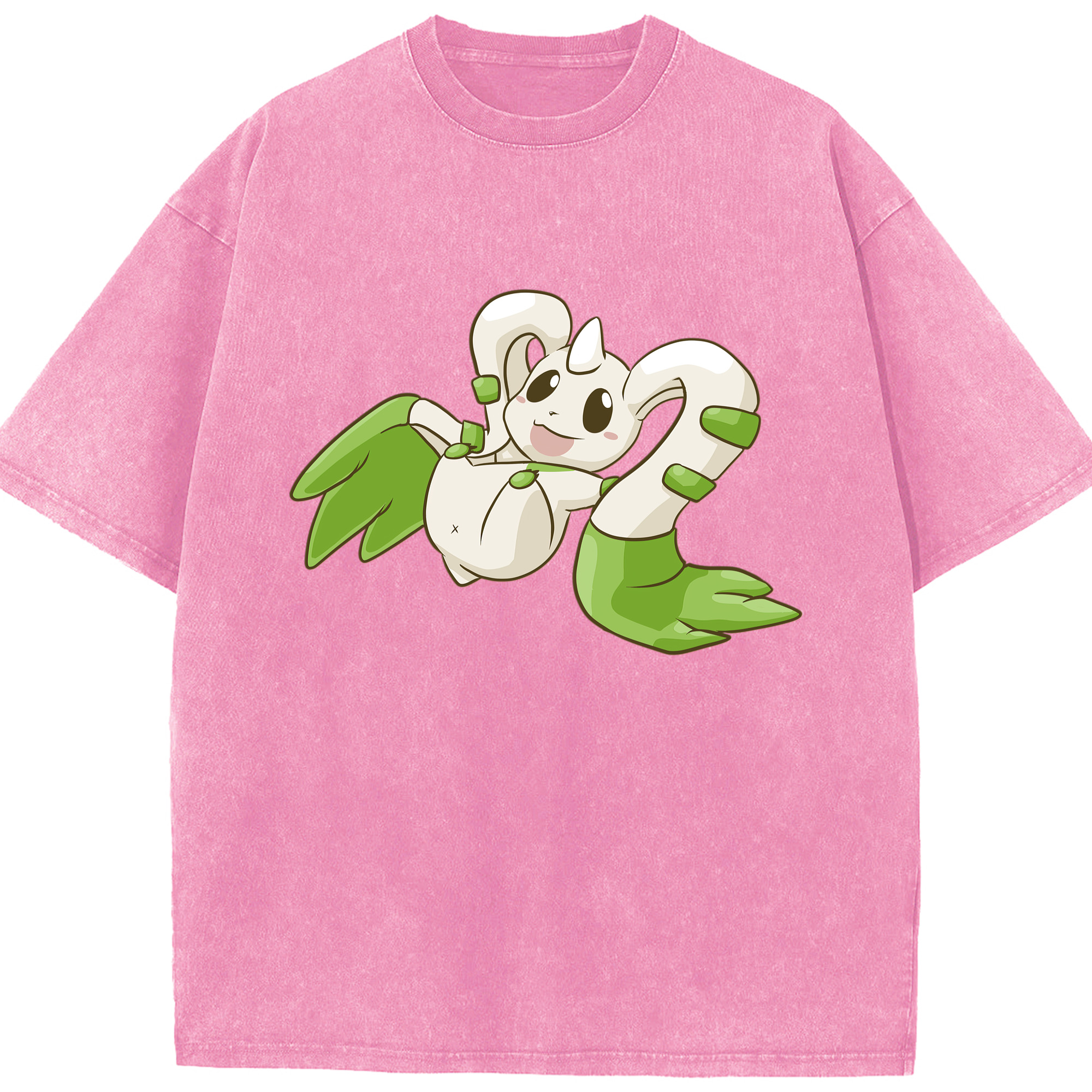 （画像用） Digimon デジタルモンスター/デジモン 綿100% ヴィンテージ風 半袖Tシャツ（フロントプリント）